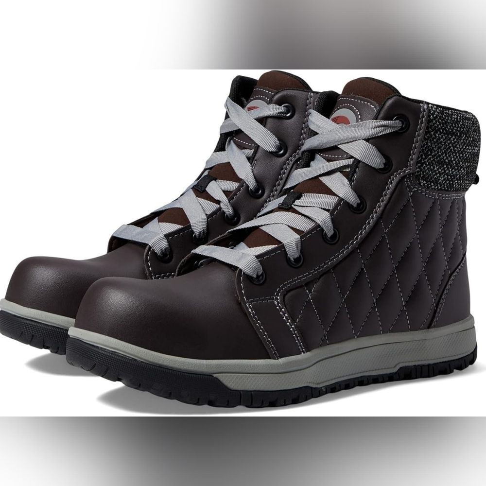 (S-4239) Avenger Work Boots Womens Metro 8" Sz 8.5W